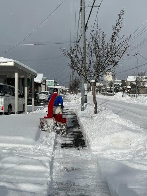 除雪活動